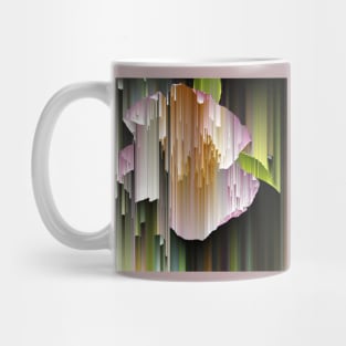 Glitched Camellia Mug